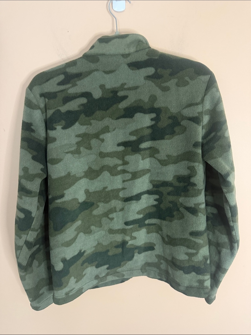 Eddie Bauer Kids Olive Green Fleece Pullover Hoodie - Picture 7 of 7
